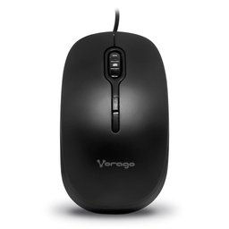 [MO-100-BK] Mouse Alámbrico Vorago MO-100 Negro