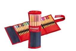[8825-021] Estuche C/25 Rotulador Stabilo Rollerset Point 88