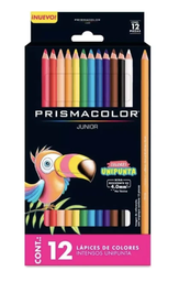 [070530014815] Colores C/12 Largos Prismacolor Junior Red