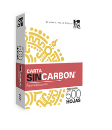 [7502237372262] Paquete C/500 Papel Autocopiante Carta Copamex CF Final Verde (Coated Front) (C.10)