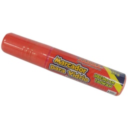 [MV-203HA] Marcador Para Vidrio Pascua Rojo (E.6)