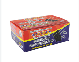 [PA-SUJ41] Caja C/12 Pinza Sujeta Papeles Pascua 41mm