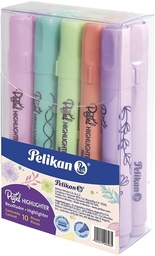 [30160401] Caja C/10 Marcatextos Pelikan 414 Pastel