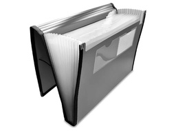 [F158] Archivo Expandible Carta Oxford 13 Divisiones Gris (C.12)