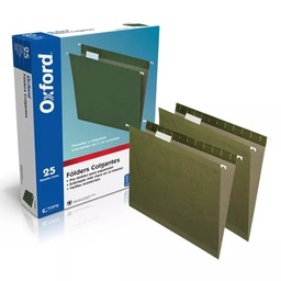 [91525X] Caja C/25 Folder Colgante Carta Oxford (C.10)