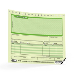 [B-1011CI] Block Printaform Cheque Póliza C/Papel Carbón C/20 Juegos (C.50)