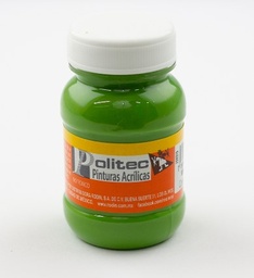 [7501230032838] Pintura Acrilica Politec Verde Hoja 100 Ml