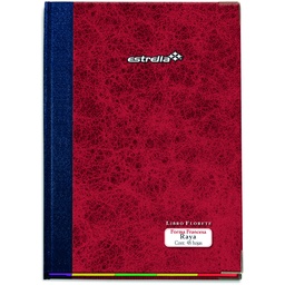 [0112] Libro Florete Estrella Actas Forma Francesa 96 Hojas (C.12)