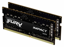 [KF432S20IBK2/32] ​Kit 2 Memoria Ram 32GB Kingston Fury SO-DIMM 3200Mhz DDR4 Impact