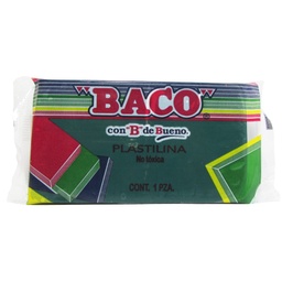 [PL014] Plastilina Baco Barra Verde Obscuro (C.100)