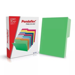 [PAQ50-C00501/2VD] Paquete C/50 Folder Carta Pendaflex Verde Fuerte LITEVERFTE
