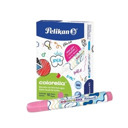 [7501015207826] Paquete C/10 Marcador Agua Pelikan Colorella Rosa