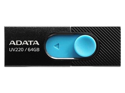 [AUV220-64G-RBKBL] USB 64GB Adata UV220 Negro/Azul 2.0