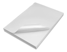 [HOJACOUCHES] Paquete C/50 Hoja Couche Copamex Carta Adherible Satinado