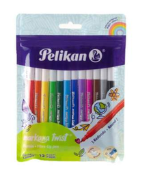 [30311200] Empaque C/12 Marcador Markana Pelikan Twist Estuche (C.24)