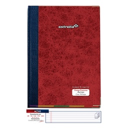 [0114] Libro Florete Estrella Actas Forma Francesa 192 Hojas (C.7)