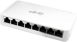[GNW-S4] SWITCH GNW-S4 GHIA 8 PUERTOS RJ45 10/100/1000 MBPS NO ADMINISTRABLE AUTO MD