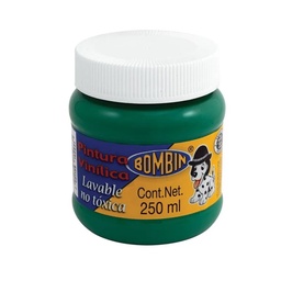 [7501139150831] Pintura Vinilica Bombin Verde 250ml (C.12)