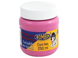 [7501139177180] Pintura Vinilica Bombin Rosa 250ml (C.12)